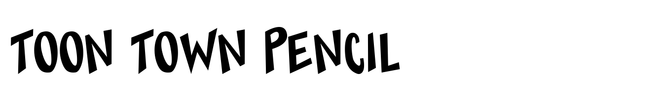 Toon Town Pencil